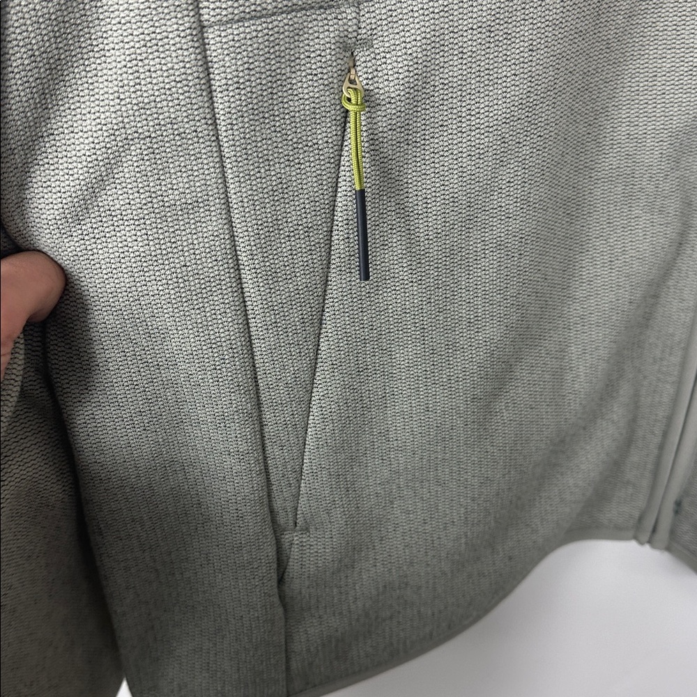 Cotopaxi Men's Gray Envo Fleece Heather Pebble Sweater XL NWT - Picture 5 of 15